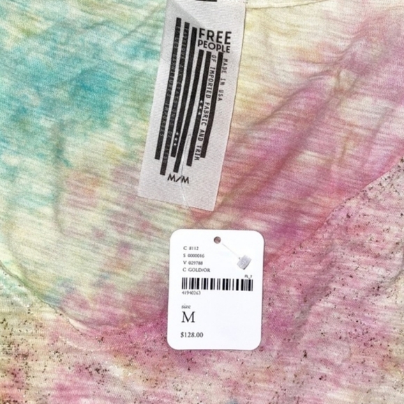 Free People Tie Dye Tee Dress - Picture 3 of 8